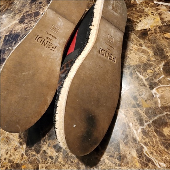FENDI ESPADRILLEs flats - LIKE NEW CONDITION - Picture 5 of 6